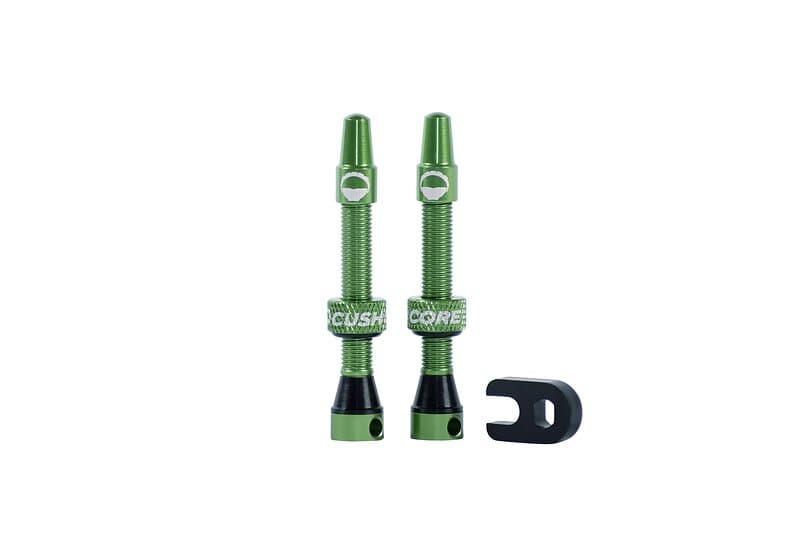Cushcore Presta Tubeless Valves Grönt 44 mm