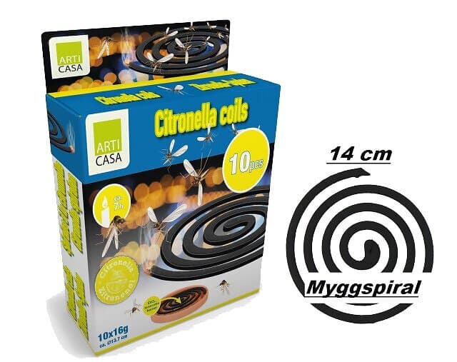 Arti Casa Myggspiral 10-pack