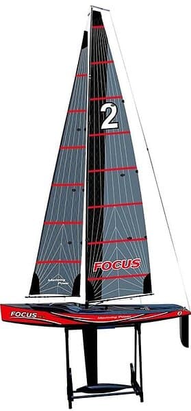 Joysway Focus V3 2,4GHz Segelbåt RTR Röd