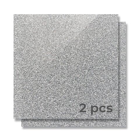 xTool 3mm Akryl Silver Glitter 30x30 2st