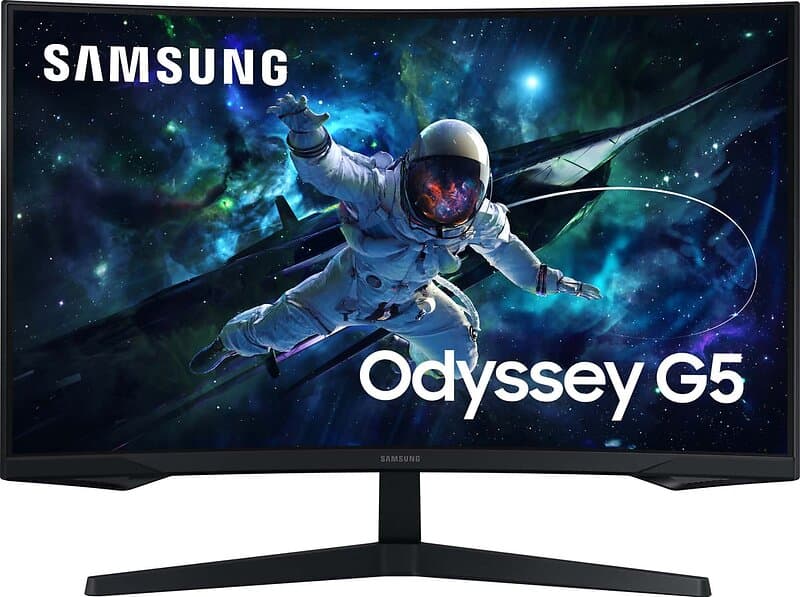 Samsung Odyssey G5 S32CG552EU 32" Välvd Gaming QHD 165Hz