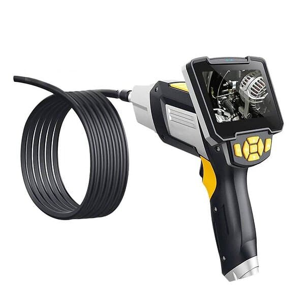 LCD Inspektionskamera 1080P FullHD, 4,3" , microSD, IP67, LED-lampa, inkl. smarta tillbehör 5 meter sladd