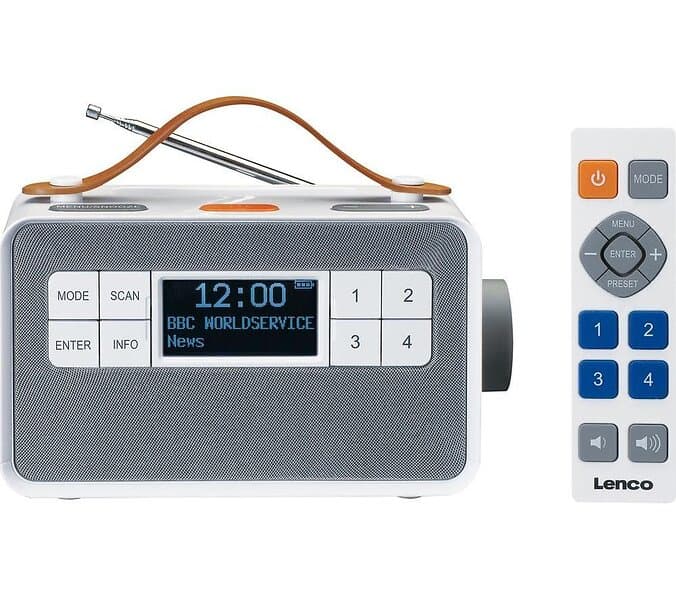 Lenco PDR-065 DAB portable radio Bluetooth DAB+/FM Stereo