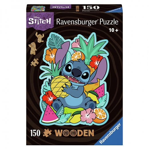 Ravensburger Pussel Wooden Disney Stitch 150 Bitar