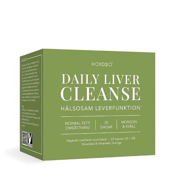 Nordbo Daily Liver Cleanse 60 kapslar