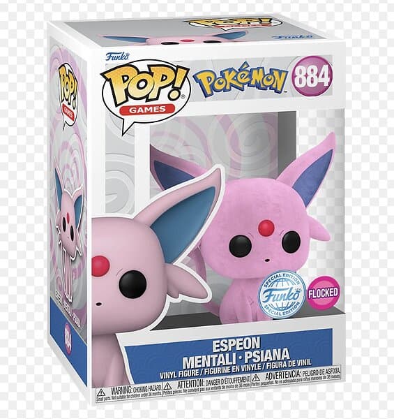 Funko POP! Pokemon - Espeon (Flocked) #884