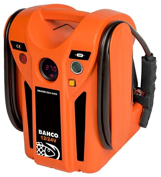 Bahco Batteribooster för bilar BBAGM1224-2400; 12/24 V