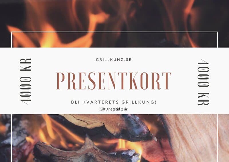 Presentkort 4 000 kr