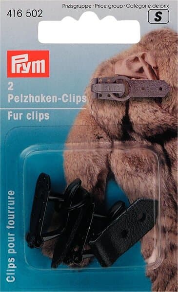 Prym Pälshakar/clips SVART