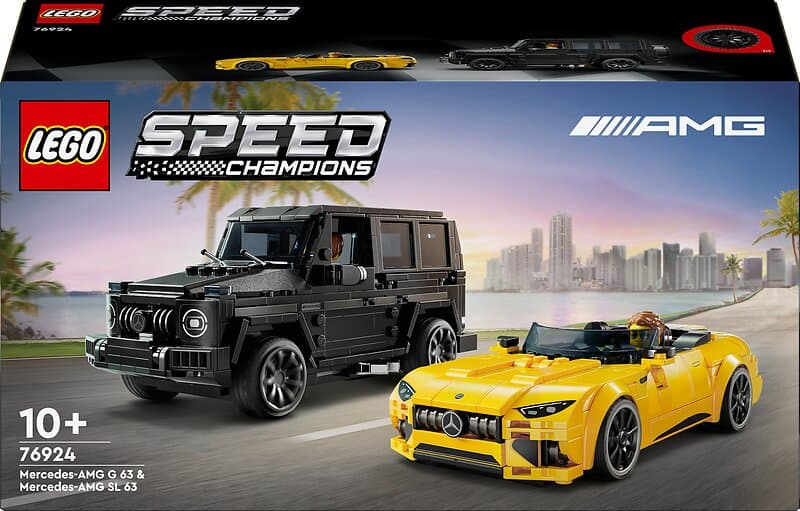 LEGO Speed Champions 76924 Mercedes AMG GT Roadster 2024 & AMG G63