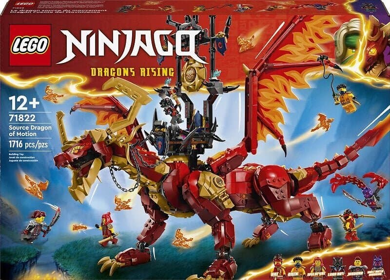 LEGO Ninjago 71822 Source Dragon of Motion