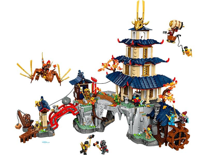 LEGO Ninjago 71814 Tournament Temples City