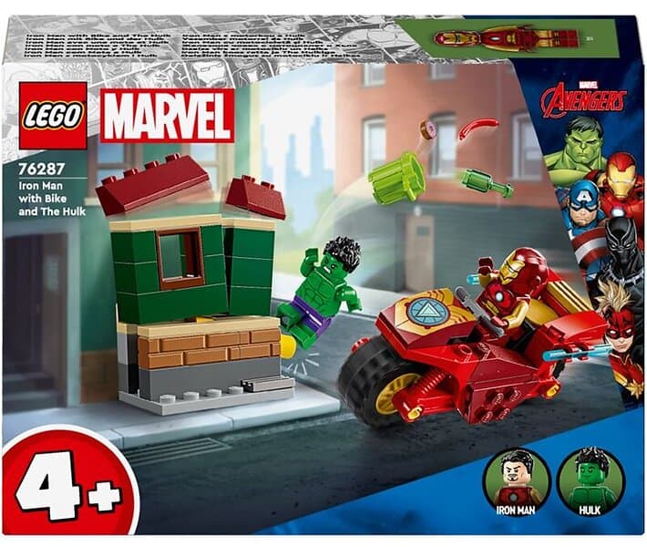 LEGO Marvel 76287 Iron Legion Vs Ultron Bots