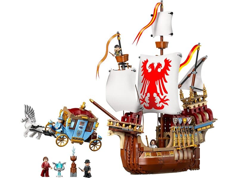 LEGO Harry Potter 76440 Durmstrang Ship & Beauxbatons Carriage