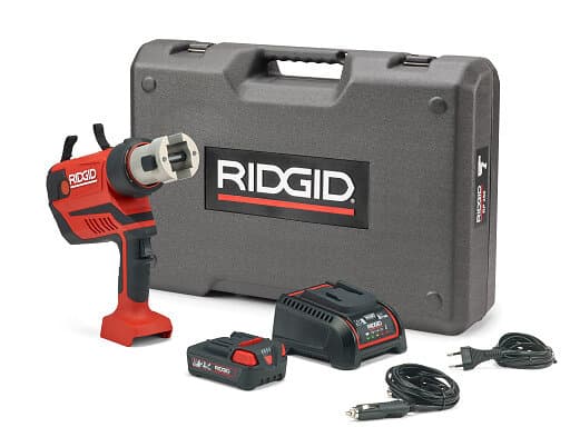 Ridgid RP350 pressmaskin med batteri och laddare