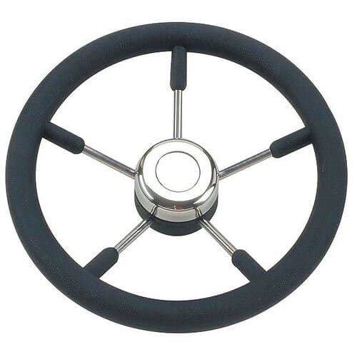 Savoretti Båtratt Stål med Soft Grip inkl. Standrad 3/4'' Nav, Ø:320mm