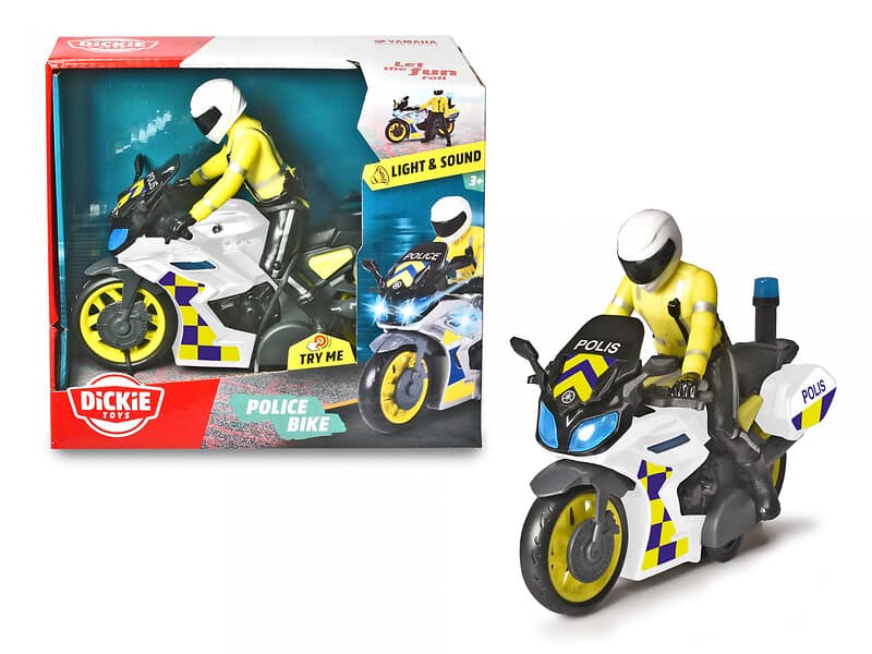 Dickie Toys Polis Motorcykel