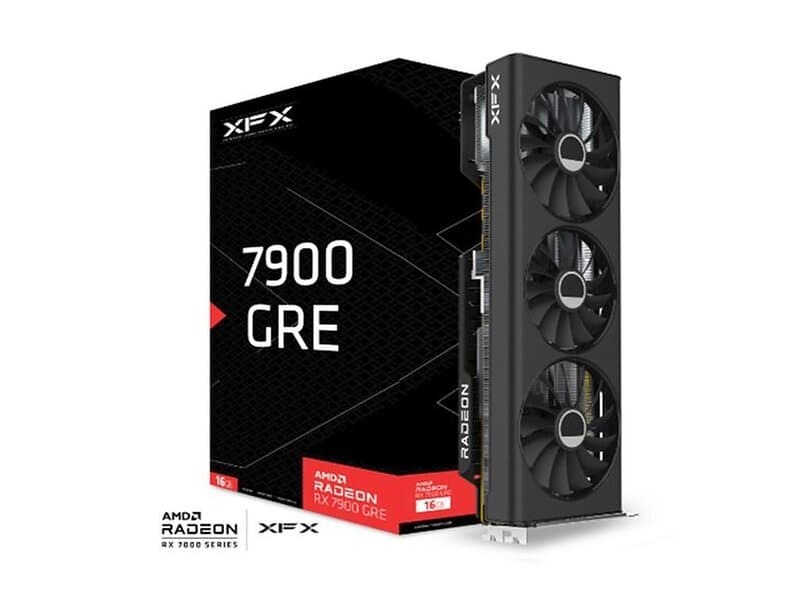 XFX Radeon RX 7900 GRE Speedster MERC310 Black HDMI 3xDP 16GB