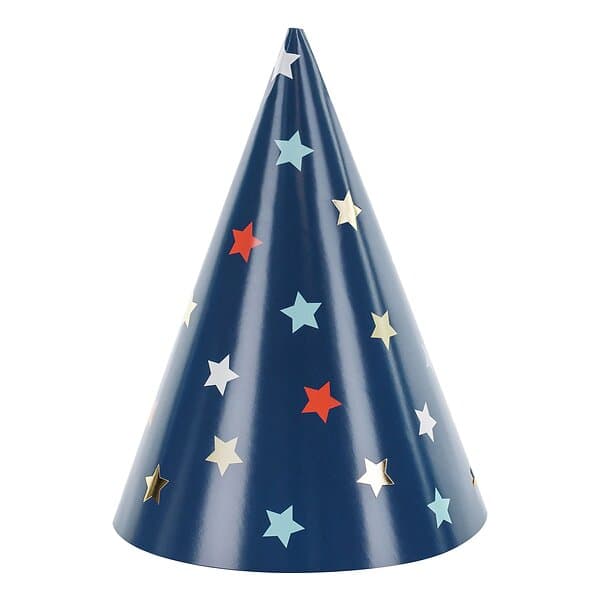 PartyDeco Kalashattar Stjärnor 6-pack