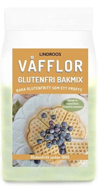 Lindroos Glutenfri Bakmix Våfflor & Pannkakor 498g