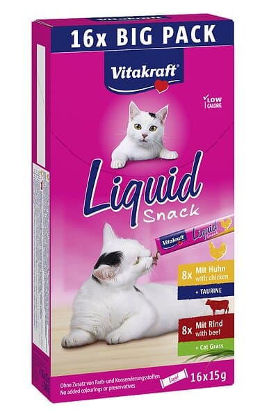 Vitakraft Liquid Snack Multipack 16x15g