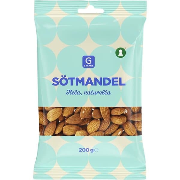 Garant Sötmandel 200g