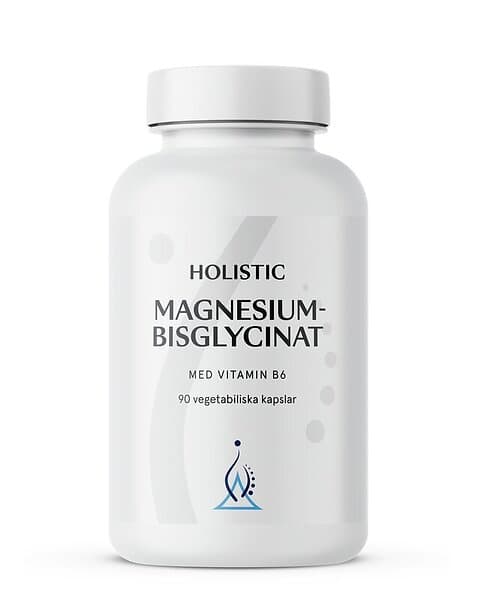 Holistic Magnesiumbisglycinat 100 mg 90 kapslar