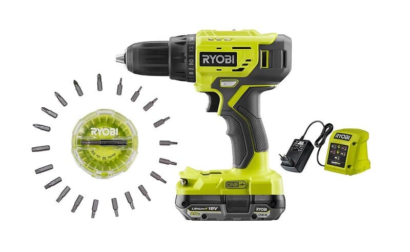 Ryobi R18DD4 One+ (1x2,0Ah)