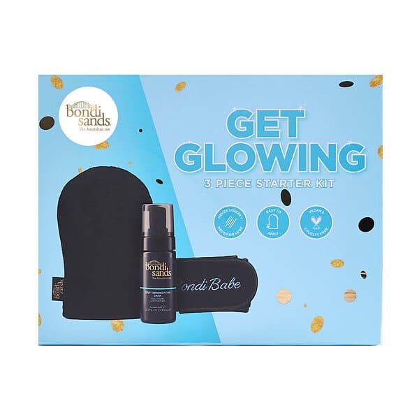 Bondi Sands Glow And Go Starter Set Dark Foam 100ml