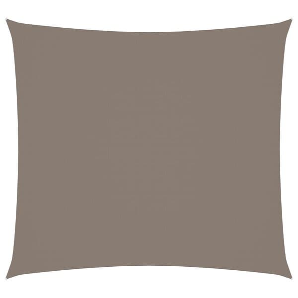 vidaXL Solsegel oxfordtyg rektangulärt 2,5x3 m taupe 135425