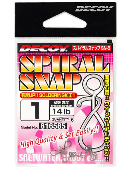 Decoy SN-5 Spiral Snap, #1