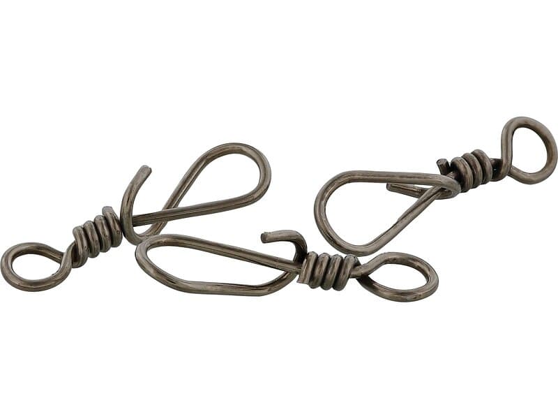 Westin Fishing T-Snap, Black Nickel #2 (10-pack)