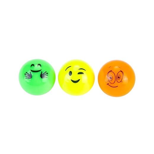 Smiley Beach Ball 3 pack