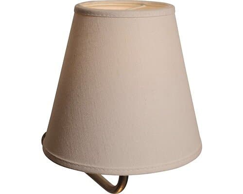 Cottex Lampskärm linne vit S4401