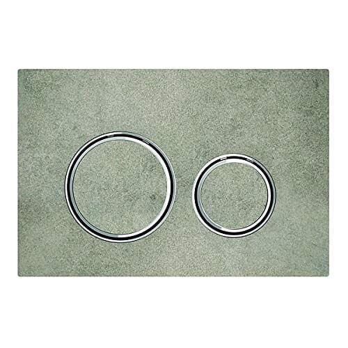 Geberit Sigma21 Betjeningsplate Betongutseende/Krom 115,884.JV.1