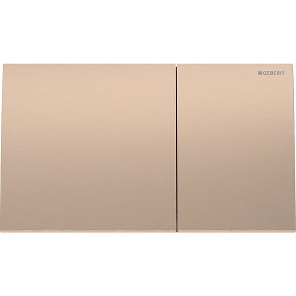 Geberit Sigma70 Betjeningsplate Rødgull/Børstet, Easy-to-clean-belegg 115,622.QB.1