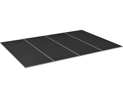 Halle Kanalplasttak komplett Isolux rökfärgat 16x1050x3000 mm 4st skivor