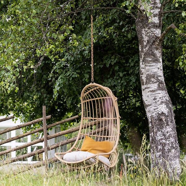 Venture Home Hängstol Pulau Hangingchair Rattan Nature Creme 6027-089