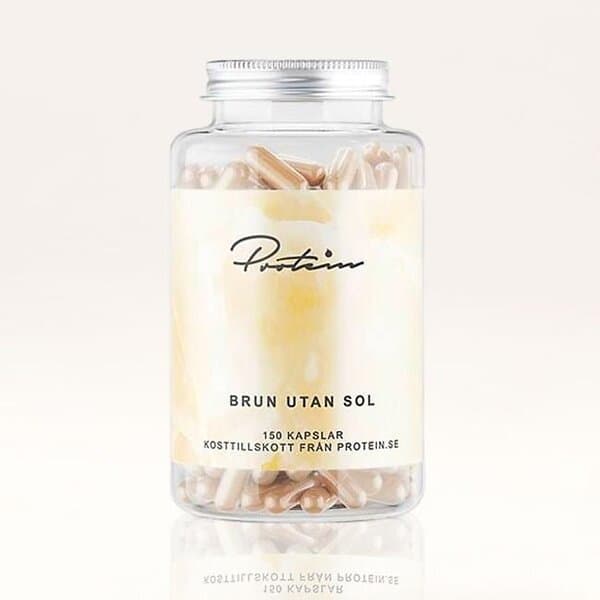 Protein Brun Utan Sol Self-Tanning 150 kapslar