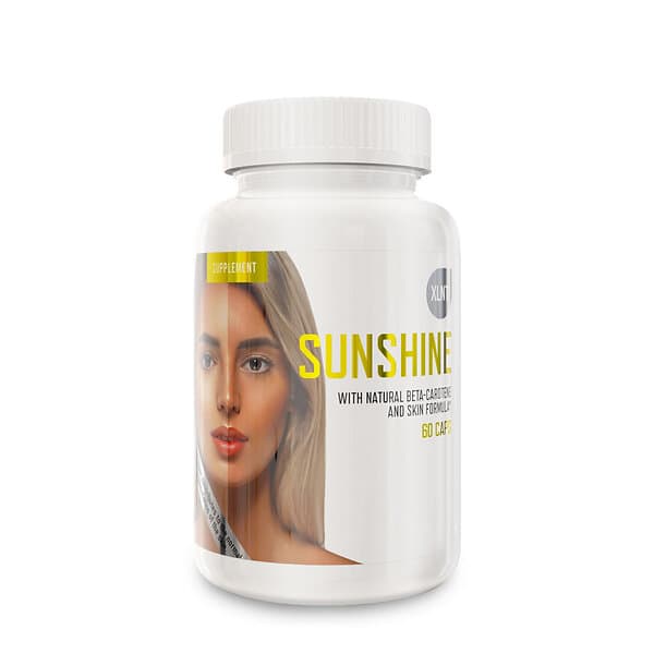 XLNT Sports Sunshine brun utan sol 60 kapslar