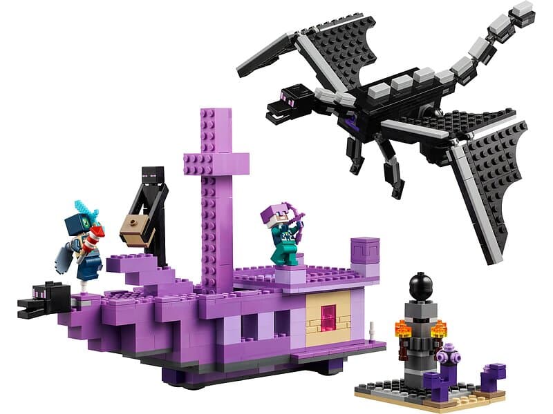 LEGO Minecraft 21264 Ender Dragon Vs. Ender Ship