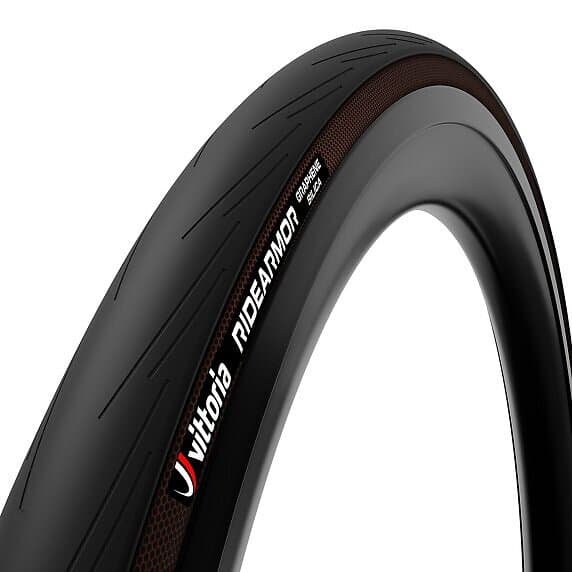 Vittoria Ridearmor Ii Tubeless 700c X 28 Road Tyre Brun 700C x 28