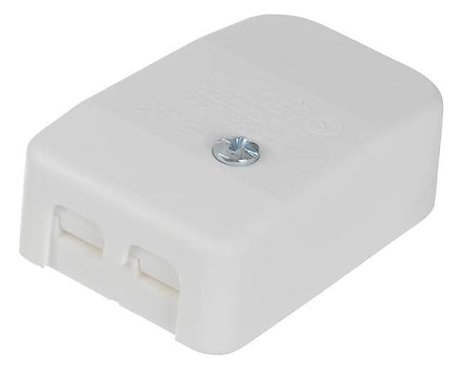 Jordad Förgreningsbox vit