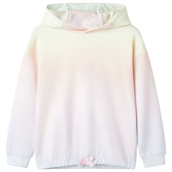vidaXL Barnhoodie stjärnvit 92 10774