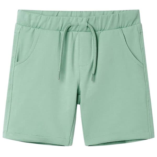 vidaXL Barnshorts med snöre blandad ljus khaki 116 11641