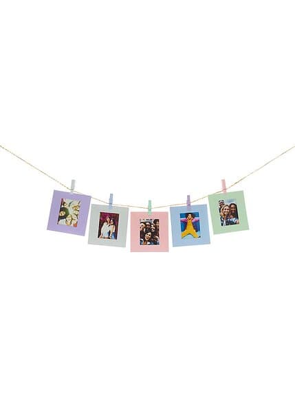 Fujifilm Instax Mini Banner fotopapper-kit med nypor