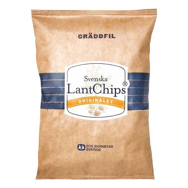 Lantchips Gräddfil 200g