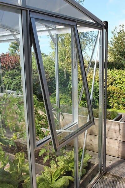 Vitavia Sidofönster växthus helena alu 600 x 900 mm