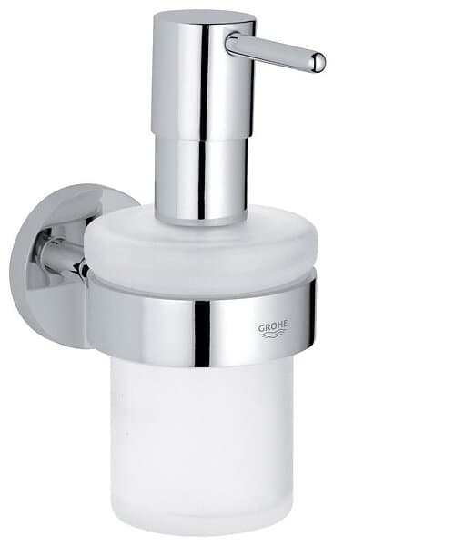 Grohe Essentials Tvålpump med hållare, Krom 40448001