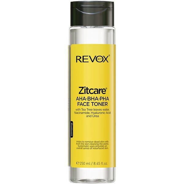 Revox Zitcare AHA.BHA.PHA. Face Toner 250ml